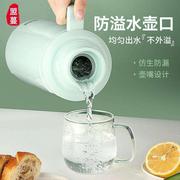 欧霖塑料保温壶家用热水瓶玻璃，大容量暖水壶1.8升开水瓶1.6l