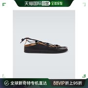香港直邮潮奢lemaire男士皮质罗马风格，凉鞋004068