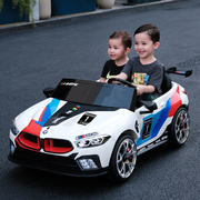 儿童电动车双人四轮汽车男女宝宝玩具车婴儿遥控童车可坐大人跑车