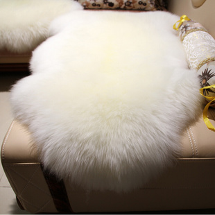 整张羊皮羊毛沙发垫纯羊毛，地毯卧室客厅，欧式椅垫飘窗垫床边毯