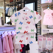 企划款French cat法猫女童甜美套装24夏季韩国洋气T恤+短裤