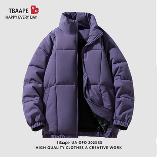 品牌大促tbaape棉服，冬季加厚面包服潮牌宽松情侣，棉衣外套
