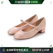 日本直邮enchanted魔法圆形绑带，高跟鞋(粉红色，)浅口女鞋