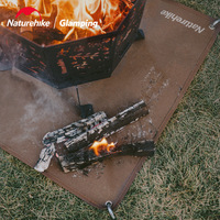 挪客玻纤防火垫便携户外露营野餐烧烤阻燃耐高温隔热垫