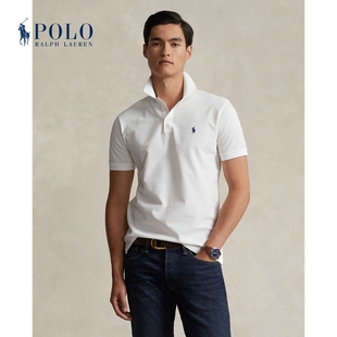 Ralph Lauren/拉夫劳伦男装 经典款修身弹力短袖Polo衫RL13501