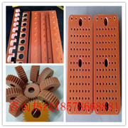 电木板加工定制耐高温橘红色，黑色防静电胶木板绝缘板