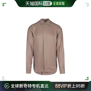韩国直邮christiandior23fw长袖，衬衫男013c501a5917140camel