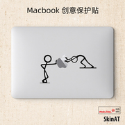 skinat适用于苹果笔记本，个性贴膜局部贴纸macbook创意，装饰贴配件