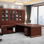 办公家具老板桌椅子组合办公室，用单人总裁经理主管大班台简约现代