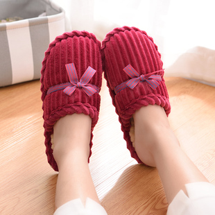 冬季男女士棉拖鞋保暖冬天拖鞋女款居家室内家用防滑毛毛女式棉拖