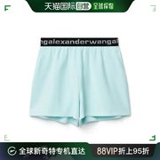 香港直邮alexanderwang女士薄荷绿色，短裤4cc1204025462