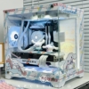 玩嘉孤勇者mini海景房机箱动漫主题定制全景侧透台式电脑水冷机箱