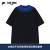 FILAFUSION x TEAM WANG design潮牌情侣款针织短袖衫2023冬