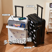 行李箱女生高颜值男登机箱免托运超轻拉杆箱可扩展结实耐用大容量