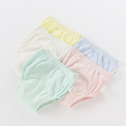 婴儿尿布裤可洗宝宝训练裤，透气纯棉防漏隔尿裤，防水尿布夏季尿布兜