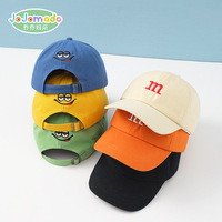 儿童帽子春季m字母，刺绣男女童，棒球帽出游遮阳鸭舌帽宝宝帽子
