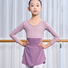 舞越芭蕾舞裙儿童体操服连体练功服，女童长袖跳舞舞蹈，服幼儿中国舞
