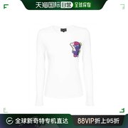 香港直邮armani阿玛尼长袖，t恤白色，小熊可爱舒适6k2t6b2jqa20100