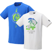 2024全英赛文化衫T恤短袖YONEX尤尼克斯羽毛球服男女YOB24001