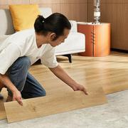 pvc石塑地板胶加厚耐磨地板革出租房网红木纹地板贴自粘家用卧室