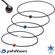 日本Phiten法藤羽生结弦同款磁石项链蓝地球能量运动颈环钛项圈