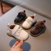 宝宝学步鞋软底婴儿英伦，风皮鞋1-3岁2婴幼儿，春季男女童小童鞋男童