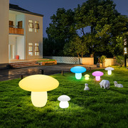 led太阳能户外蘑菇灯氛围装饰别墅阳台花园景观灯庭院防水草坪灯
