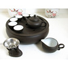 整套紫砂茶具 大号茶盘套装 实惠家用茶具(盖碗茶壶两款)