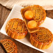 广式双黄月饼100g五仁莲蓉，蛋黄豆沙黑芝麻，多口味传统糕点散装中秋