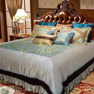 欧式床品奢华家居床上用品样板房法式样板间展示厅新古典多件套装