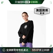 Dickies 女式花园単色长袖 T 恤 - 黑色 (kbk) 美国奥莱直发