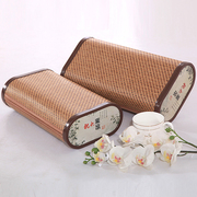 汗蒸房专用天然竹子枕长方形单人护颈椎凉席保健空心枕头