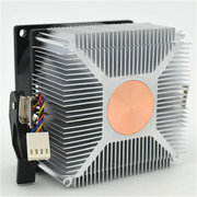 avc铜芯静音cpu散热器am2am3fm2amdcpu风扇4针线温控调速