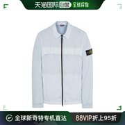 香港直邮潮奢 Stone Island 石头岛 男士衬衫式拉链休闲夹克