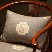 枕腰靠垫抱枕套长方形中式客厅沙发靠枕护腰枕中国风椅子靠背垫套