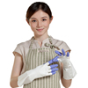 台湾手护神鲨鱼油家务手套厨房，卫浴洗碗清洁乳胶植绒加厚302