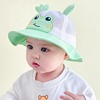 宝宝帽子春秋季渔夫帽，可爱男女童百搭遮阳帽，婴儿太阳帽夏薄款盆帽