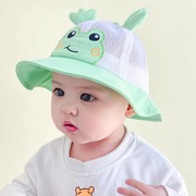 宝宝帽子春秋季渔夫帽，可爱男女童，百搭遮阳帽婴儿太阳帽夏薄款盆帽