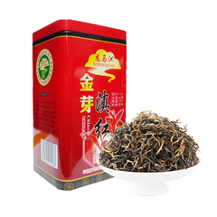 龙马江金芽罐装100g浓香特级滇红茶