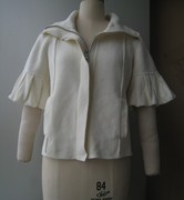 欧美品牌MNG女装全棉 厚实 舒适好看 短款短袖开衫毛衣外套908