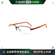 香港直邮PORSCHE DESIGN保时捷眼镜框男P8216方形半框近视眼镜架