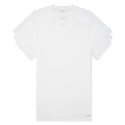 Calvin Klein/凯文克莱男T恤圆领短袖纯色吸汗舒适柔软三件装简约