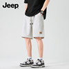 jeep吉普短裤男士夏季薄款冰丝，休闲运动外穿大裤衩沙滩五分中裤子