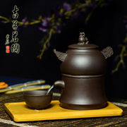 吉羊茗陶宜兴紫砂壶杯名家纯手工手动自动出水紫泥泡整套茶具茶壶