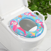 马放桶上的儿童坐便器如厕所盖板大人马桶圈软垫卫生间亲子母座垫