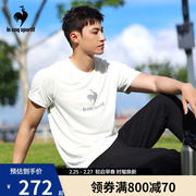 乐卡克法国公鸡男士23年夏季舒适透气圆领短袖T恤CB-0115232