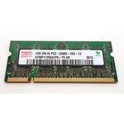 现代 HYMP112S64CP6-Y5 1GB 2RX16 DDR2 667笔记本内存200P