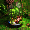 苔藓植物a微景观生态瓶玻璃花房创意迷你办公绿植龙猫盆栽生日礼
