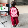 男童春秋季套装，2023时尚韩版男宝宝长袖polo衫秋装粉色儿童两件套