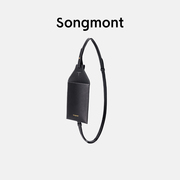 Songmont山下有松挂耳系列腰包耳机手机包头层牛皮设计师胸包